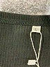 Unbranded Solid Black Casual Dress Size L - photo 4