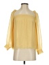 Wilfred 100% Polyester Yellow 3/4 Sleeve Blouse Size XS - photo 1