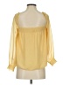 Wilfred 100% Polyester Yellow 3/4 Sleeve Blouse Size XS - photo 2