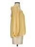 Wilfred 100% Polyester Yellow 3/4 Sleeve Blouse Size XS - photo 4