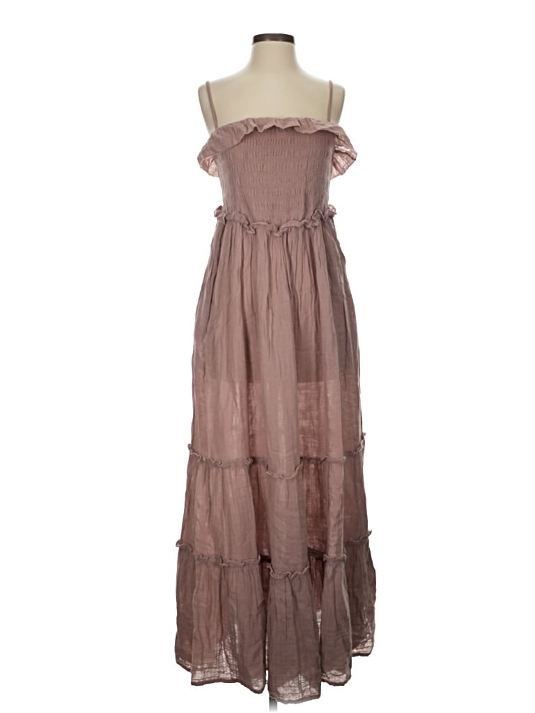 Zara Casual Dress In Brown