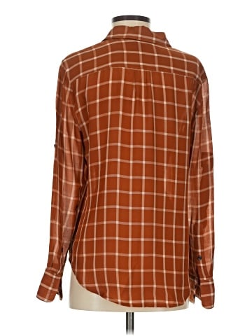 Broadway & Broome Long Sleeve Silk Top (view 2)