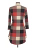Bombom Plaid Brown Casual Dress Size M - photo 2
