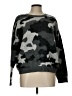 Lucky Brand Camo Gray Pullover Sweater Size L - photo 1
