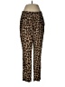 Zara Basic Animal Print Gold Casual Pants Size M - photo 1