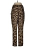 Zara Basic Animal Print Gold Casual Pants Size M - photo 2