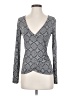 Ann Taylor LOFT Gray Long Sleeve Top Size XS - photo 1