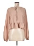Shein Pink Long Sleeve Blouse Size 8 - 10 - photo 1