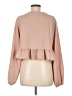 Shein Pink Long Sleeve Blouse Size 8 - 10 - photo 2