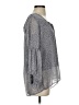 By Together 100% Polyester Gray Long Sleeve Blouse Size S - photo 4