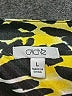 Cache 100% Polyester Yellow Black Sleeveless Blouse Size L - photo 7