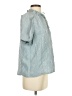 Current Air 100% Polyester Teal Short Sleeve Blouse Size XS - photo 4