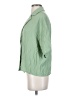 NLT Green 3/4 Sleeve Button-Down Shirt Size S - photo 5