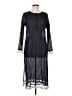 Tory Burch Black Blue Casual Dress Size M (estimated) - photo 1