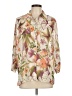 Alfred Dunner 100% Polyester Floral Ivory 3/4 Sleeve Blouse Size 12 - photo 1