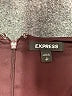 Express Solid Burgundy Cocktail Dress Size S - photo 7