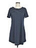 Ours Stripes Blue Casual Dress Size M - photo 1