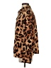 Dee Ocleppo 100% Polyester Animal Print Brown Long Sleeve Blouse Size S - photo 5
