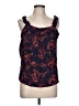 Maurices 100% Rayon Blue Sleeveless Blouse Size L - photo 1