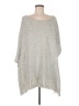 Ann Taylor LOFT Gray Poncho Size Med - Lg - photo 1