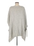 Ann Taylor LOFT Gray Poncho Size Med - Lg - photo 2