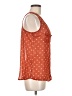 Mine 100% Polyester Orange Sleeveless Blouse Size M - photo 4