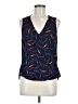 Eight Sixty 100% Polyester Blue Sleeveless Blouse Size M - photo 1