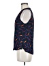 Eight Sixty 100% Polyester Blue Sleeveless Blouse Size M - photo 5