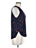 Eight Sixty 100% Polyester Blue Sleeveless Blouse Size M - photo 4