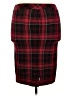 Torrid Plaid Red Formal Skirt Size 2X Plus (2) - photo 2