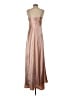 Birdy Grey 100% Polyester Metallic Brown Cocktail Dress Size S - photo 2