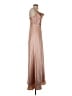 Birdy Grey 100% Polyester Metallic Brown Cocktail Dress Size S - photo 4