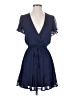 Mi ami 100% Polyester Blue Cocktail Dress Size XS - photo 1