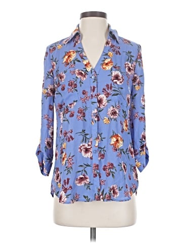 Iz Byer 3/4 Sleeve Blouse (view 1)
