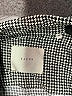 XACUS DONNA Houndstooth Gray Long Sleeve Button-Down Shirt Size EU 44 / US 14 - photo 7