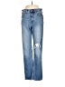 Gap Hearts Blue Jeans Size 2R - photo 1
