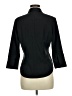 Express 100% Polyester Black 3/4 Sleeve Blouse Size 9 - 10 - photo 2