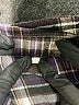 Unbranded Plaid Black 3/4 Sleeve Blouse Size XL - photo 7