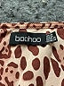 Boohoo 100% Polyester Animal Print Brown Casual Dress Size 24 - photo 7