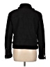 Ann Taylor LOFT 100% Polyester Solid Black Jacket Size L - photo 2