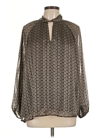 KLD Signature Long Sleeve Blouse (view 1)
