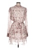 Minkpink 100% Polyester Paisley Ivory Cocktail Dress Size L - photo 1