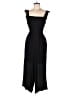 La Miel Solid Black Jumpsuit Size M - photo 1