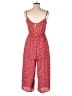 Trixxi 100% Polyester Hearts Red Jumpsuit Size M - photo 2