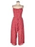 Trixxi 100% Polyester Hearts Red Jumpsuit Size M - photo 1