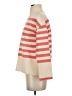 Velvet Heart Stripes Pink Pullover Sweater Size XS - photo 5