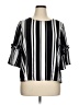 W5 Black 3/4 Sleeve Blouse Size XL - photo 1