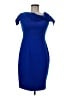 Vince Camuto Solid Blue Cocktail Dress Size 8 - photo 1