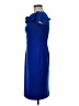 Vince Camuto Solid Blue Cocktail Dress Size 8 - photo 5