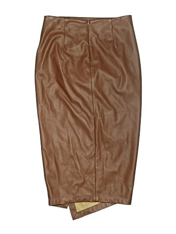 Jason Wu Collective Faux Leather Skirt (view 2)